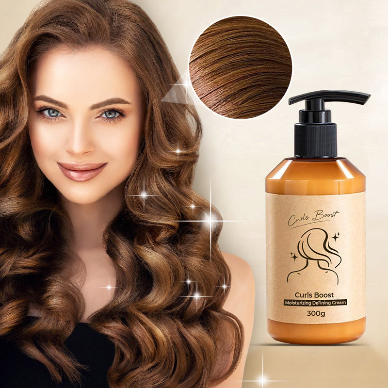 Creme für Locken | Haarcreme als Volume Booster für langanhaltend definierte Locken | CurlWunder