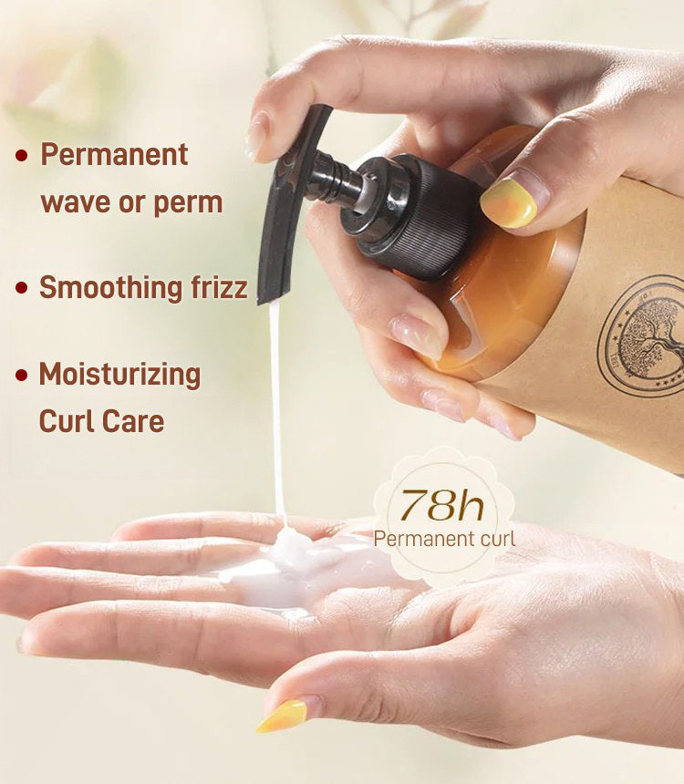 Creme für Locken | Haarcreme als Volume Booster für langanhaltend definierte Locken | CurlWunder