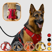 Hundegeschirr | Sicherheitsgeschirr für Hunde | Reflektierende Geschirr | HappyHund