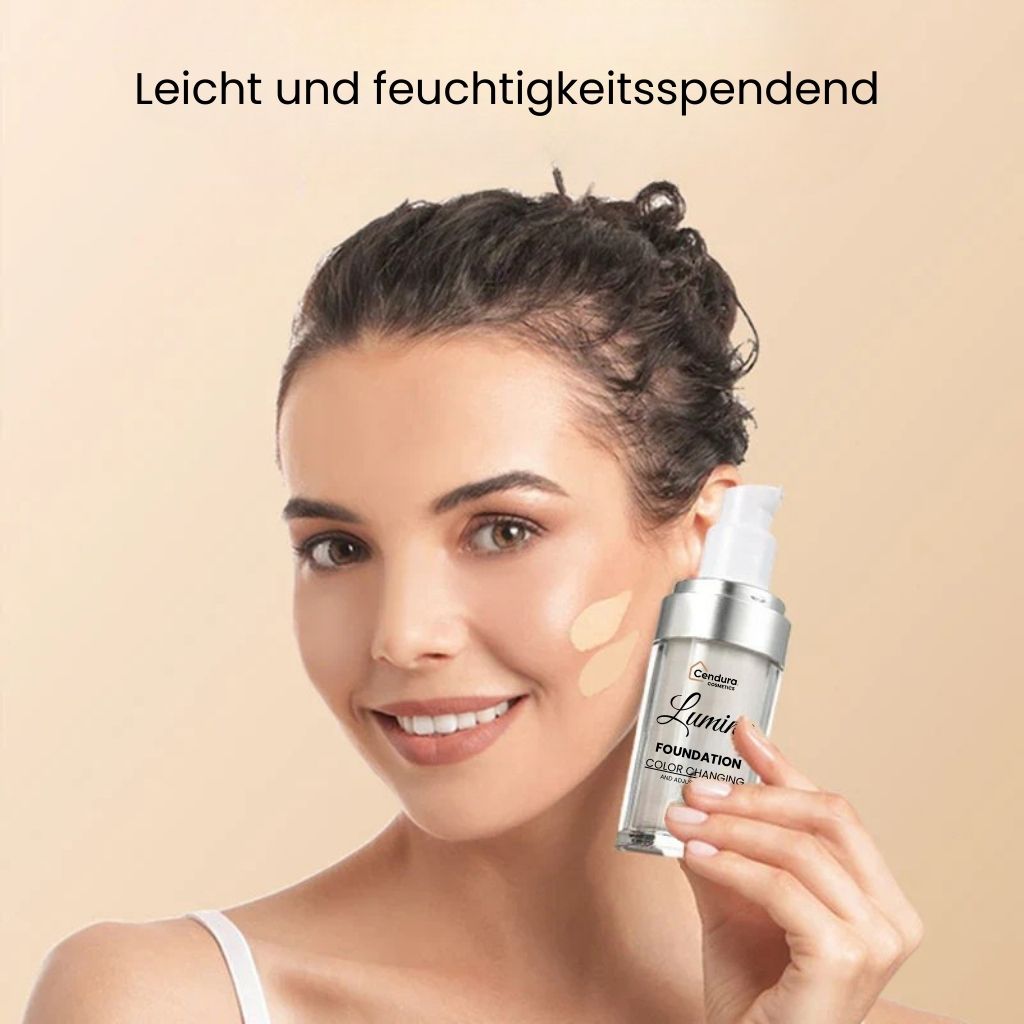 Foundation für reife und trockene Haut | Farbwechselnde Foundation | Lumina