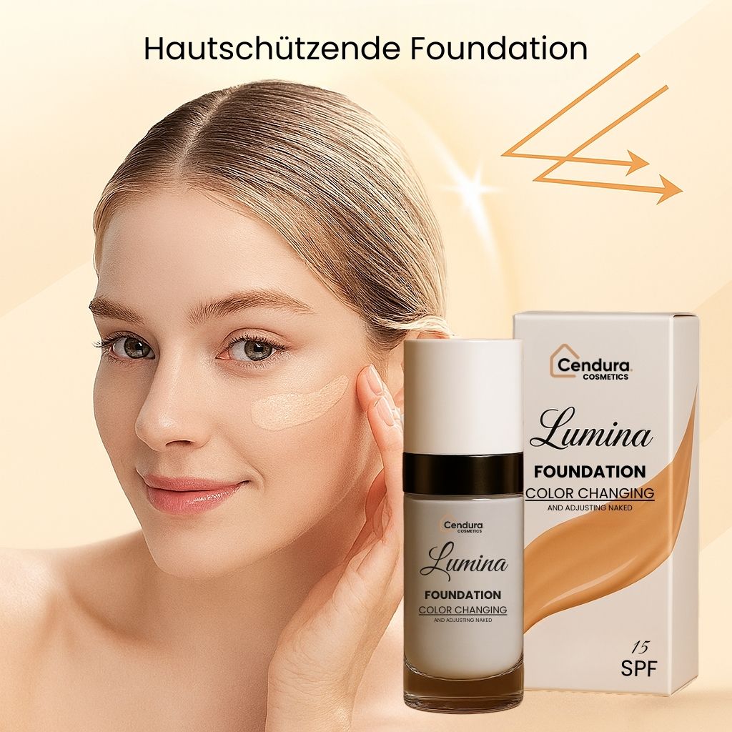 Foundation für reife und trockene Haut | Farbwechselnde Foundation | Lumina