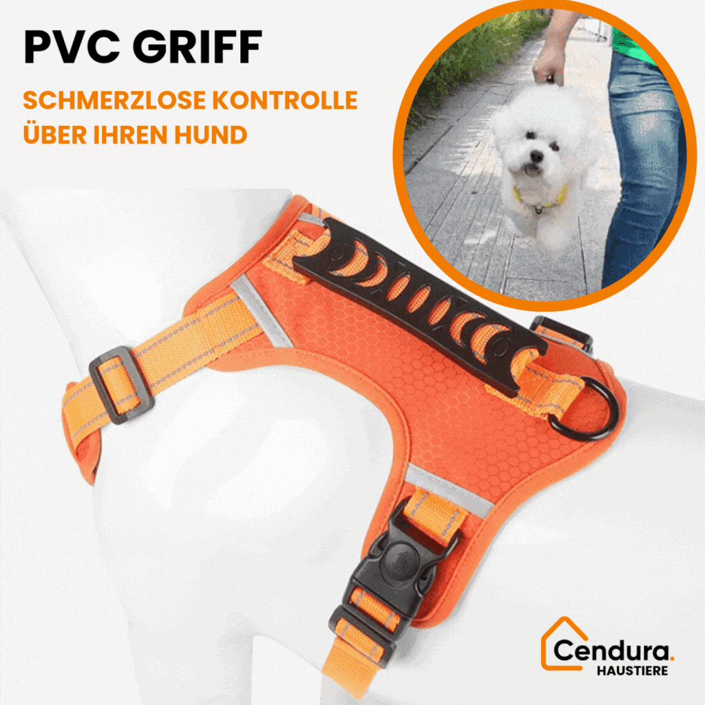 Hundegeschirr | Sicherheitsgeschirr für Hunde | Reflektierende Geschirr | HappyHund