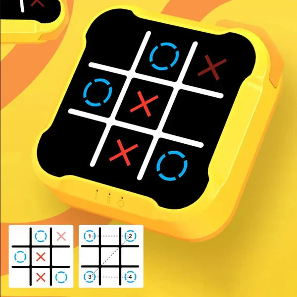 Tic Tac Toe Spiel | Klassisches Reisespiel für Kinder und Erwachsene | TicVorstand