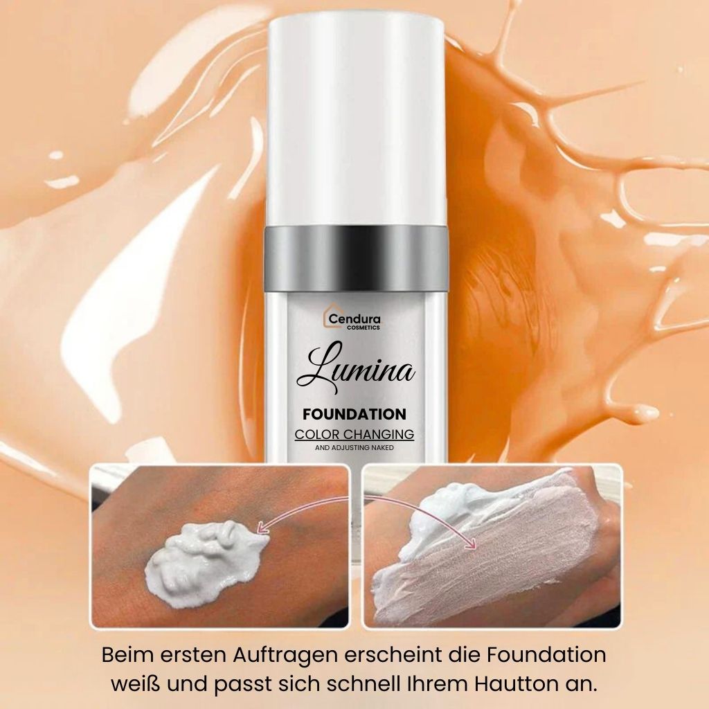Foundation für reife und trockene Haut | Farbwechselnde Foundation | Lumina