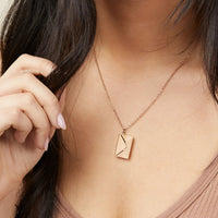Halskette Damen | Freundschaftskette mit Anhänger | Gold, Silber & Roségold | LiebeKette