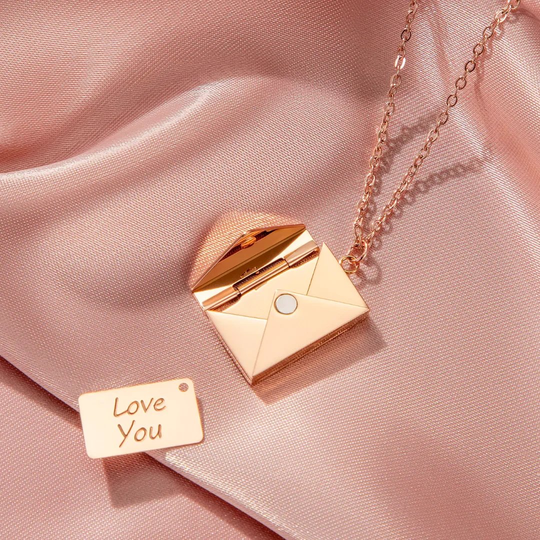 Halskette Damen | Freundschaftskette mit Anhänger | Gold, Silber & Roségold | LiebeKette