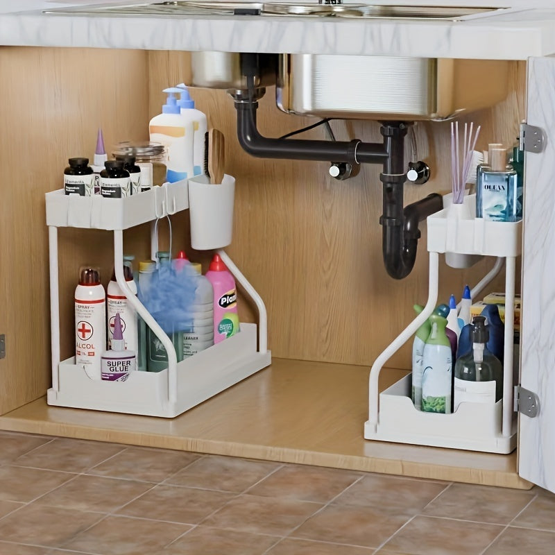 Organizer mit Schublade | Küche & Spülbecken Organizer | OrdnungsMeister