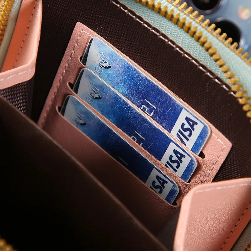 Crossbody Bag Damen | Handytasche Zum Umhängen Mit Geldbörse | ModePouch