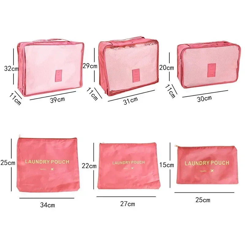 Packing Cubes | Koffer Organizer | Reisetaschen Set für Ordnung und Übersicht | ReiseKlar