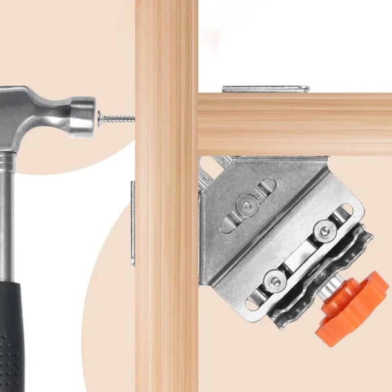 Winkelzwinge & Eckzwinge | Präziser Winkelspanner 90 Grad für Holz & DIY | EckenPro