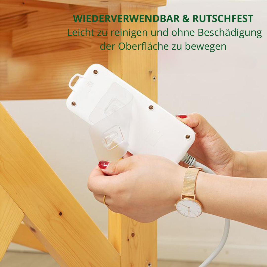 Klebehaken für Wand und Decke | Selbstklebende Haken ohne Bohren | KlebProfi