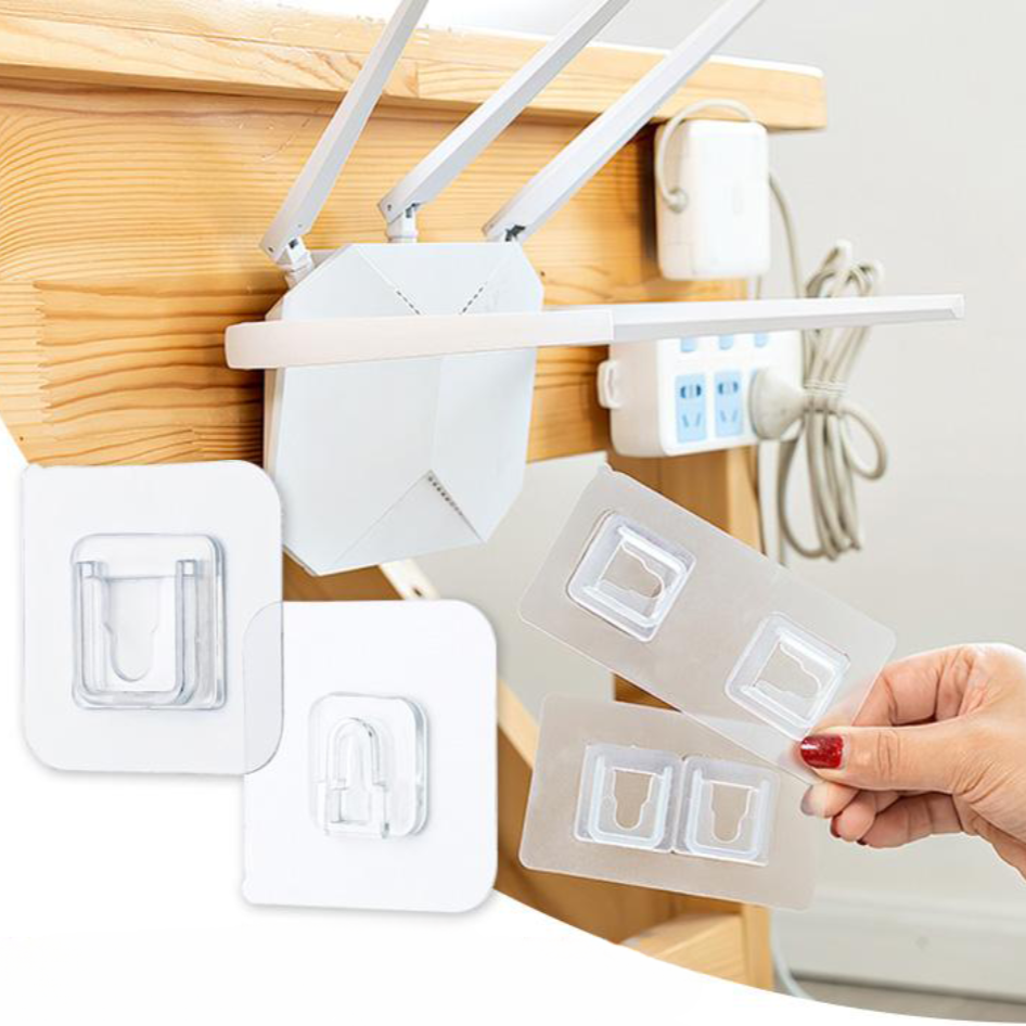 Klebehaken für Wand und Decke | Selbstklebende Haken ohne Bohren | KlebProfi