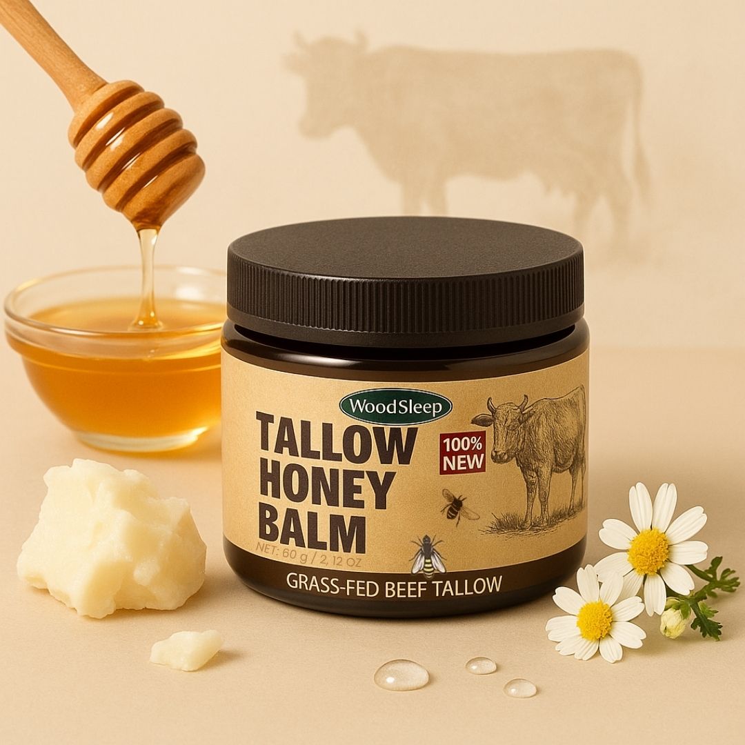 Beef Tallow Creme | Creme für natürliche Hautpflege | Feuchtigkeitscreme für Gesicht und Körper | TallowPure