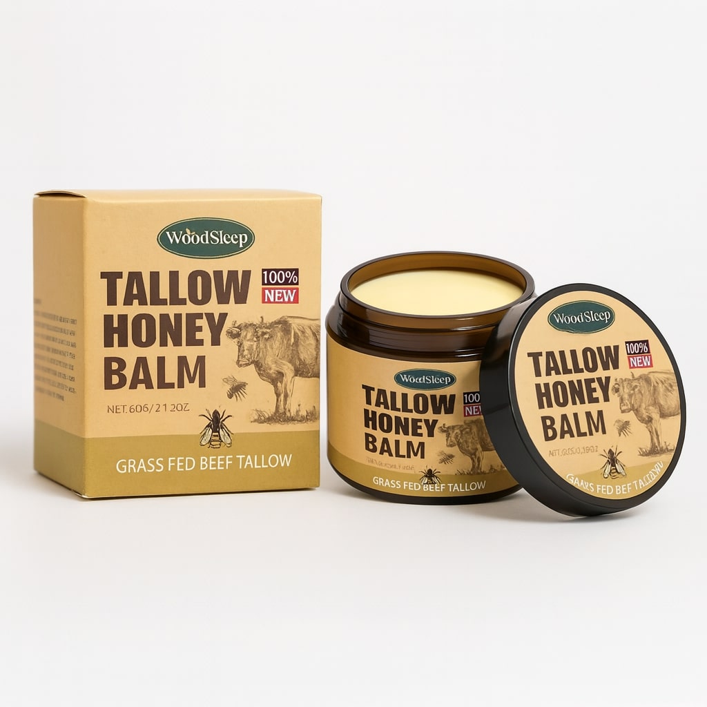 Beef Tallow Creme | Creme für natürliche Hautpflege | Feuchtigkeitscreme für Gesicht und Körper | TallowPure