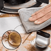 Topfreiniger aus Metall | Reinigungstücher für Küche und Pfannen | CleanFix (4 St.)