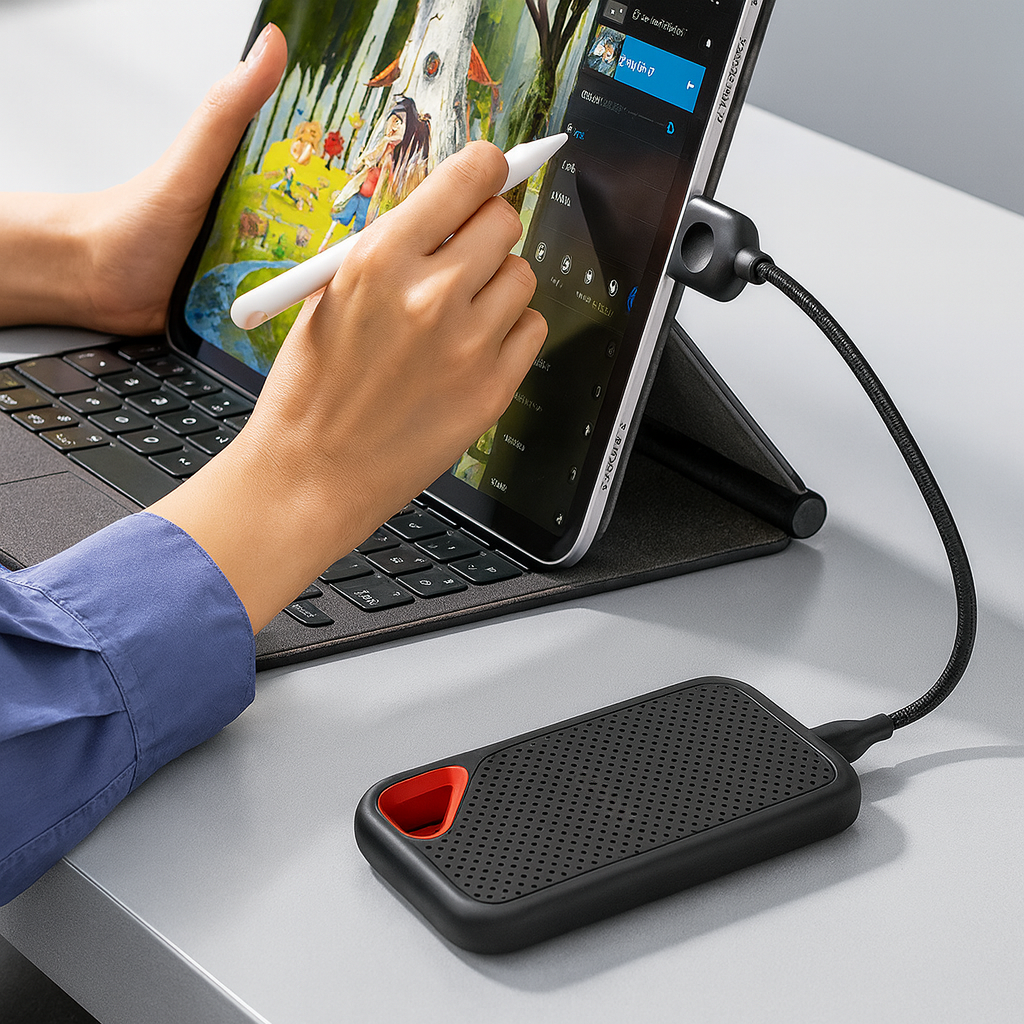 Externe Festplatte | SSD mit 2 TB Speicher | DatenBox