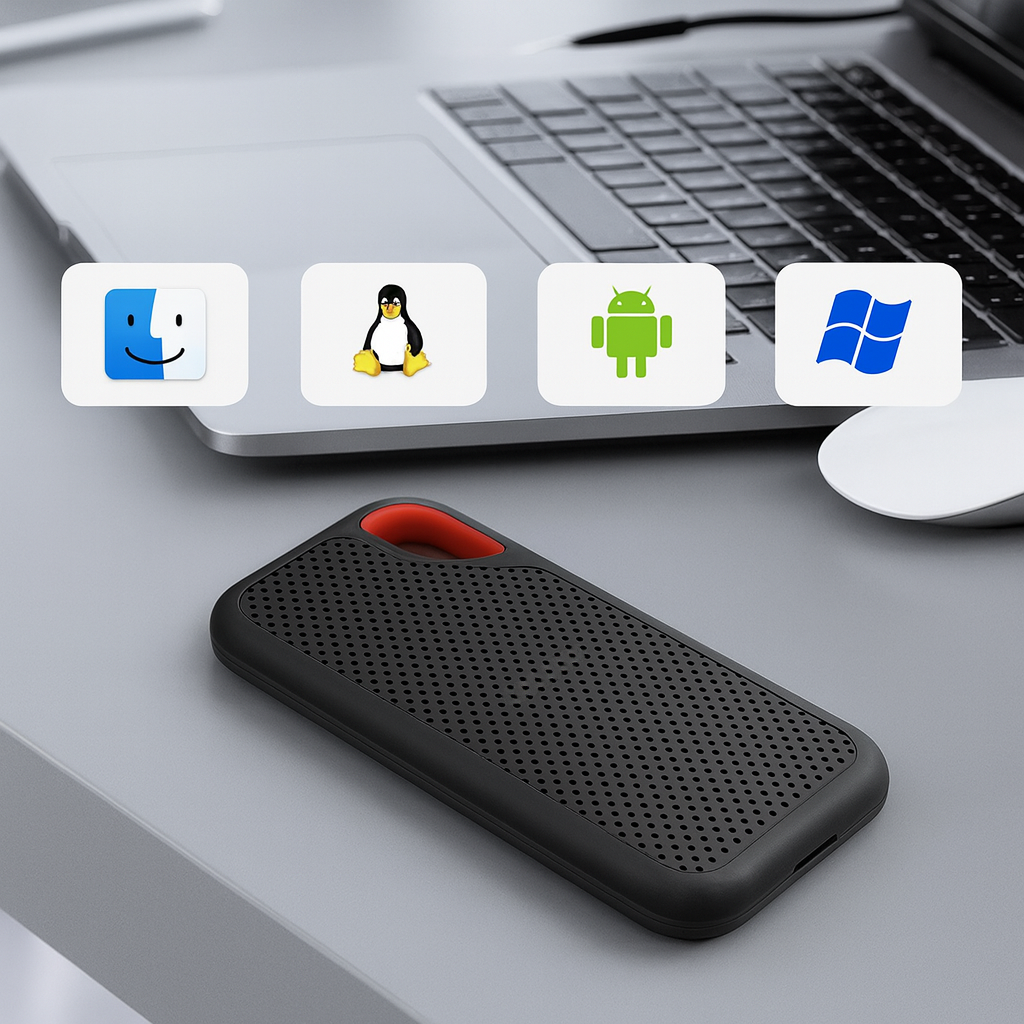 Externe Festplatte | SSD mit 2 TB Speicher | DatenBox