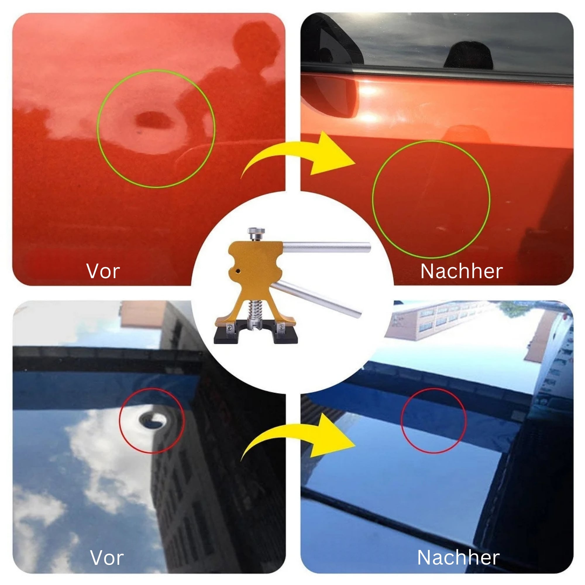 Ausbeulwerkzeug | Beule & Dellen am Auto entfernen | DellenMeister