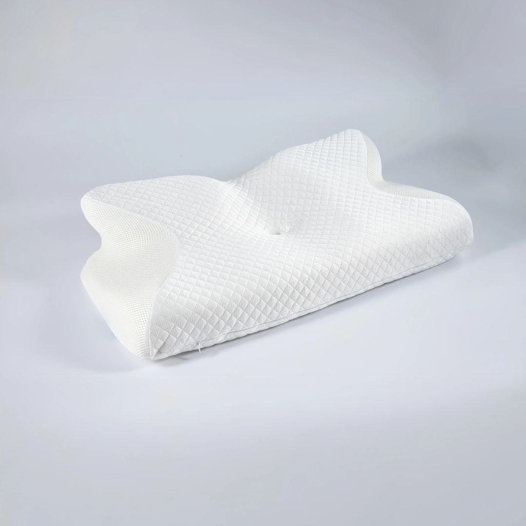 Nackenkissen | Orthopädisches Kissen für Seitenschläfer, Bauchschläfer & Rückenschläfer | ErgoDream