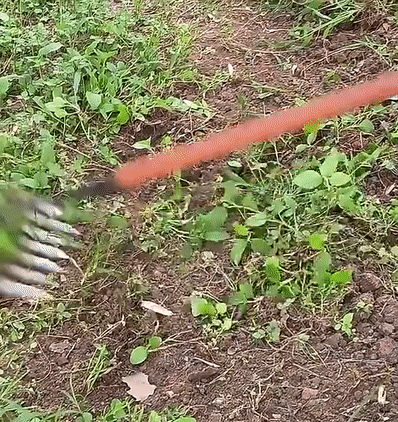 Unkrautrechen für Gartenpflege | Robuster Gartenrechen | WurzelKraft