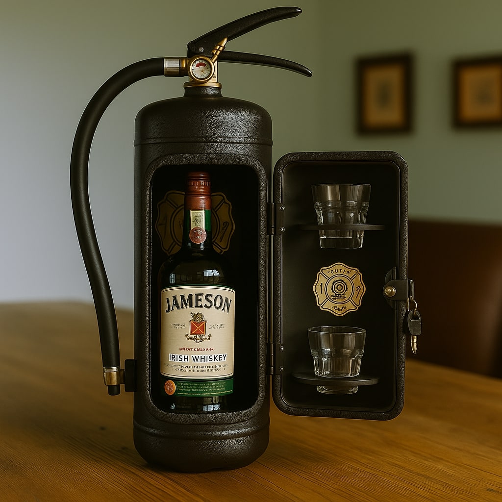 FireBar | Mit GRATIS E-Book im Wert von 14,95 € | Die Feuerlöscher-Mini-Bar