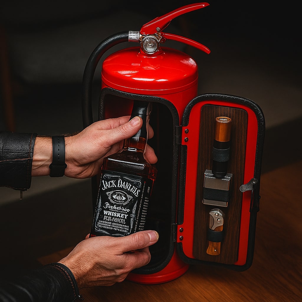 FireBar | Mit GRATIS E-Book im Wert von 14,95 € | Die Feuerlöscher-Mini-Bar