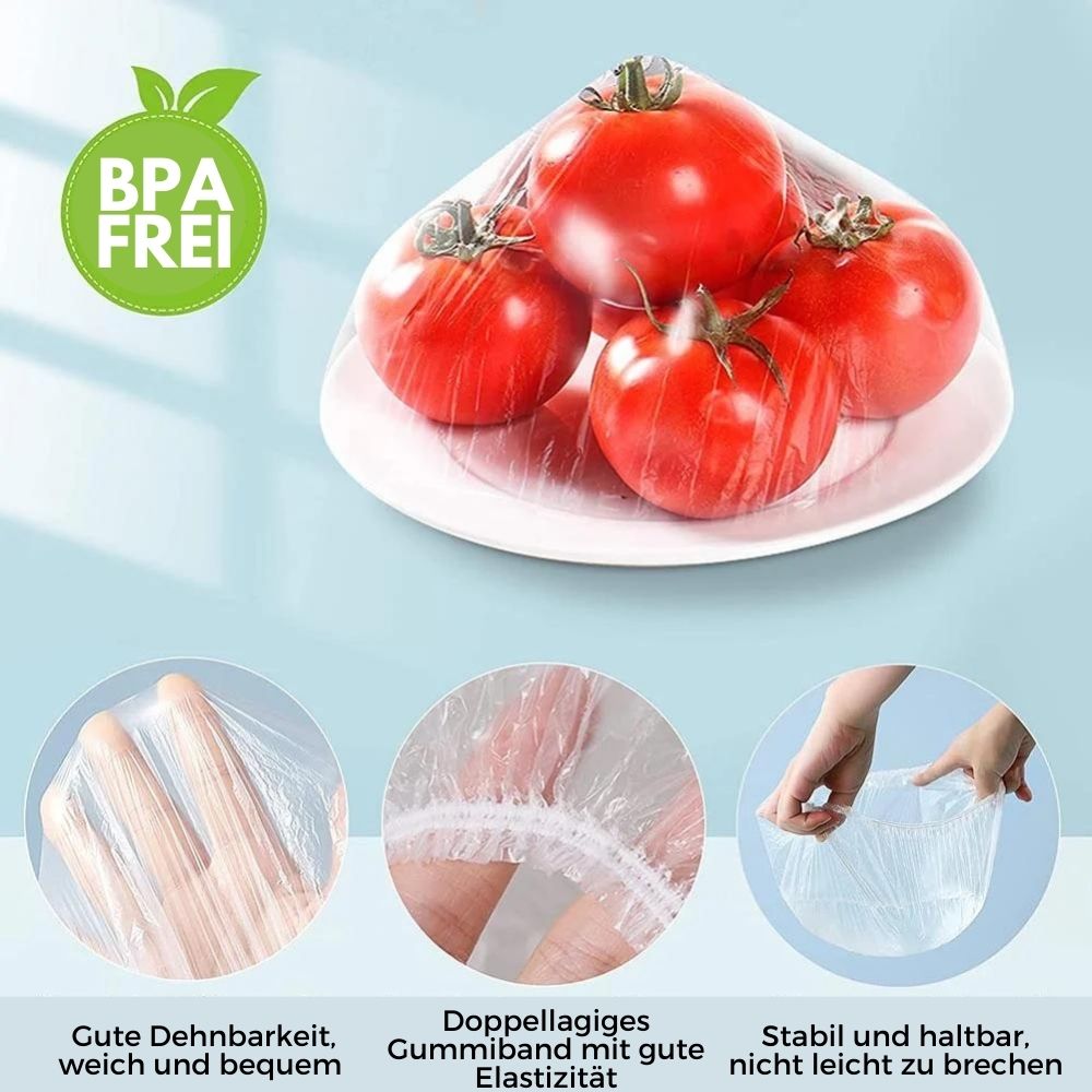 Wiederverwendbare Frischhaltebeutel 100 Stück | FrischeRetter