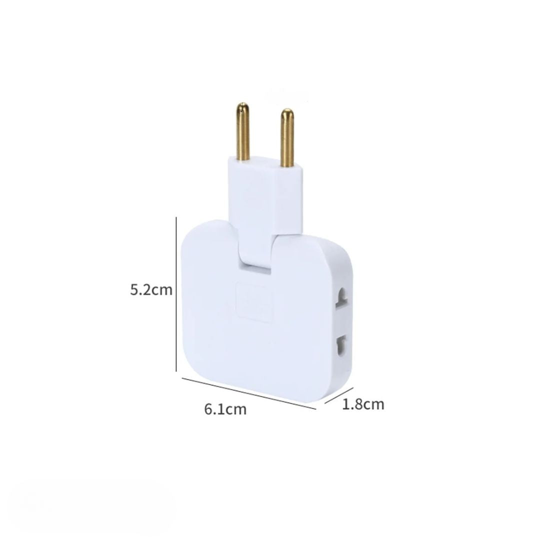 Flachstecker | Dreifach Flache Steckdose | FlexiPlug