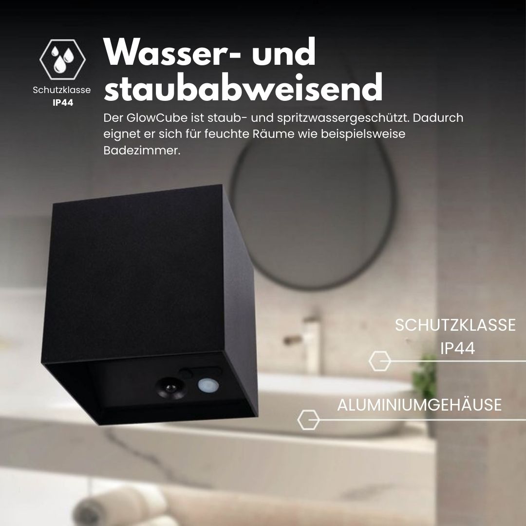 GlowCube | Luxuslicht ganz ohne Kabel mit Sensor