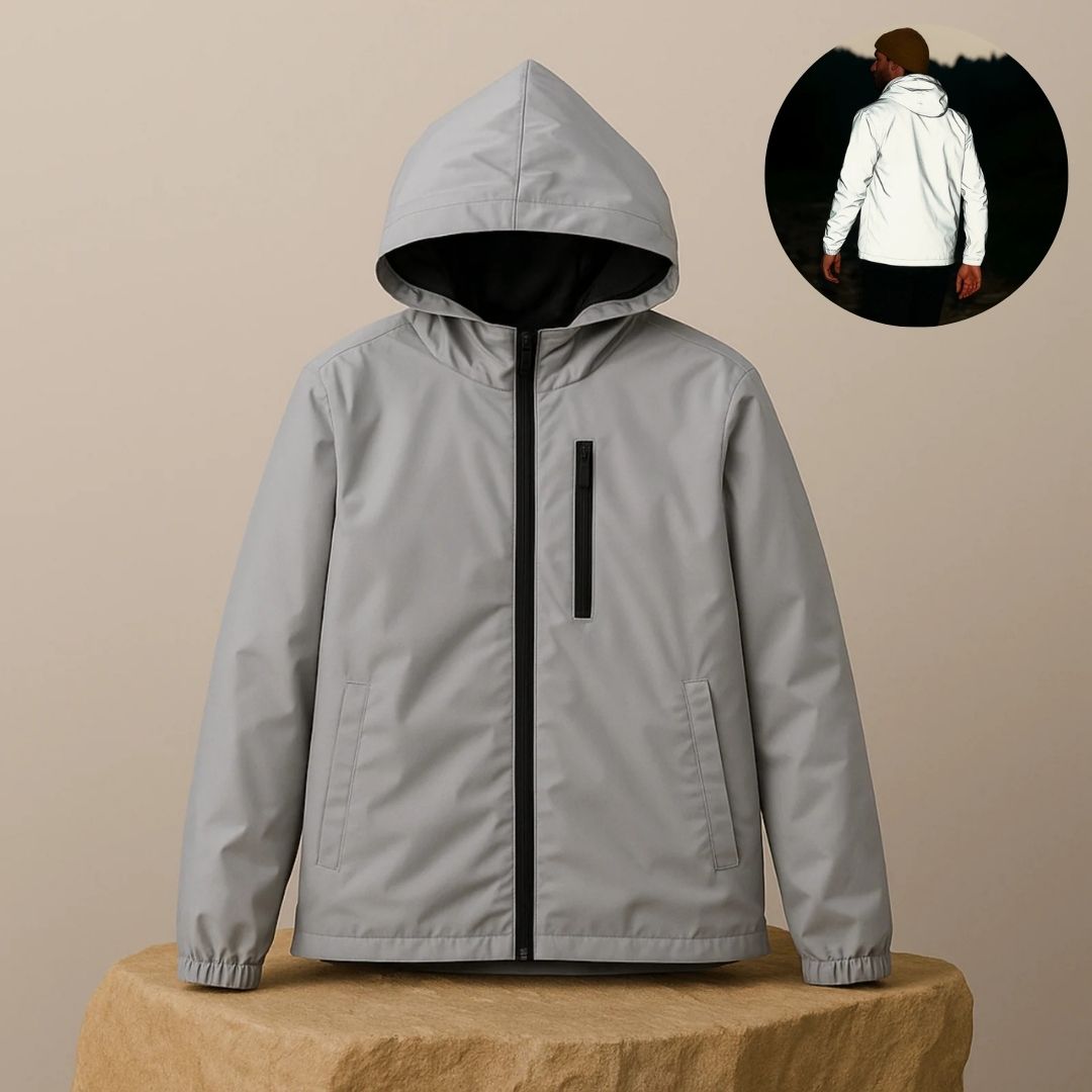 Reflektierende Jacke Damen & Herren | Voll Reflektierende Jacke | GlowJack