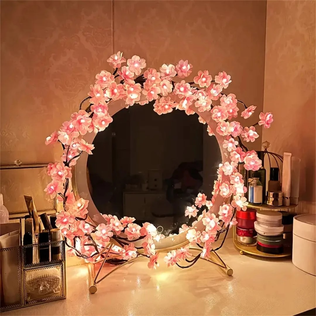 LED Herbstdeko | Herbstblumendeko | Deko Lichterkette | LichtBlüte