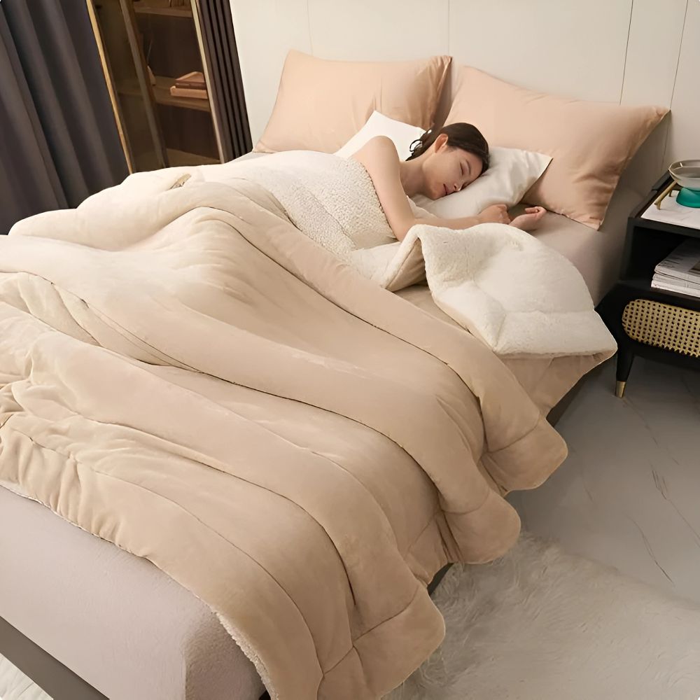 Fleecedecke | Große Bettdecke | Wohnzimmer Decke | HugLuxe