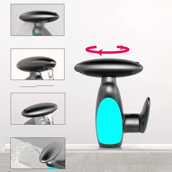 Wasserhahn Küche und Badezimmer | Ausziehbare LED Wasserhahn | HydraLux