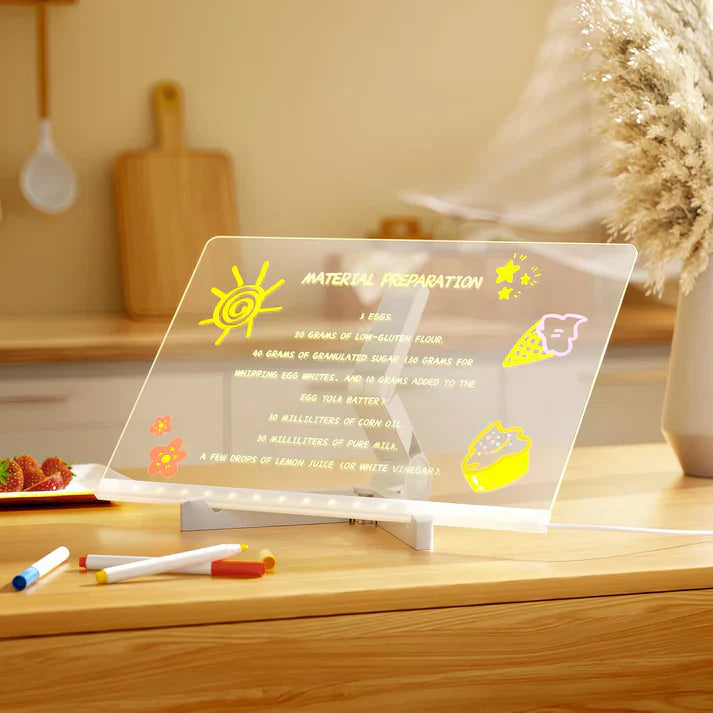 Kinderspielzeug | LED Schreibtafel & Zeichenbrett | IllumiSchreib