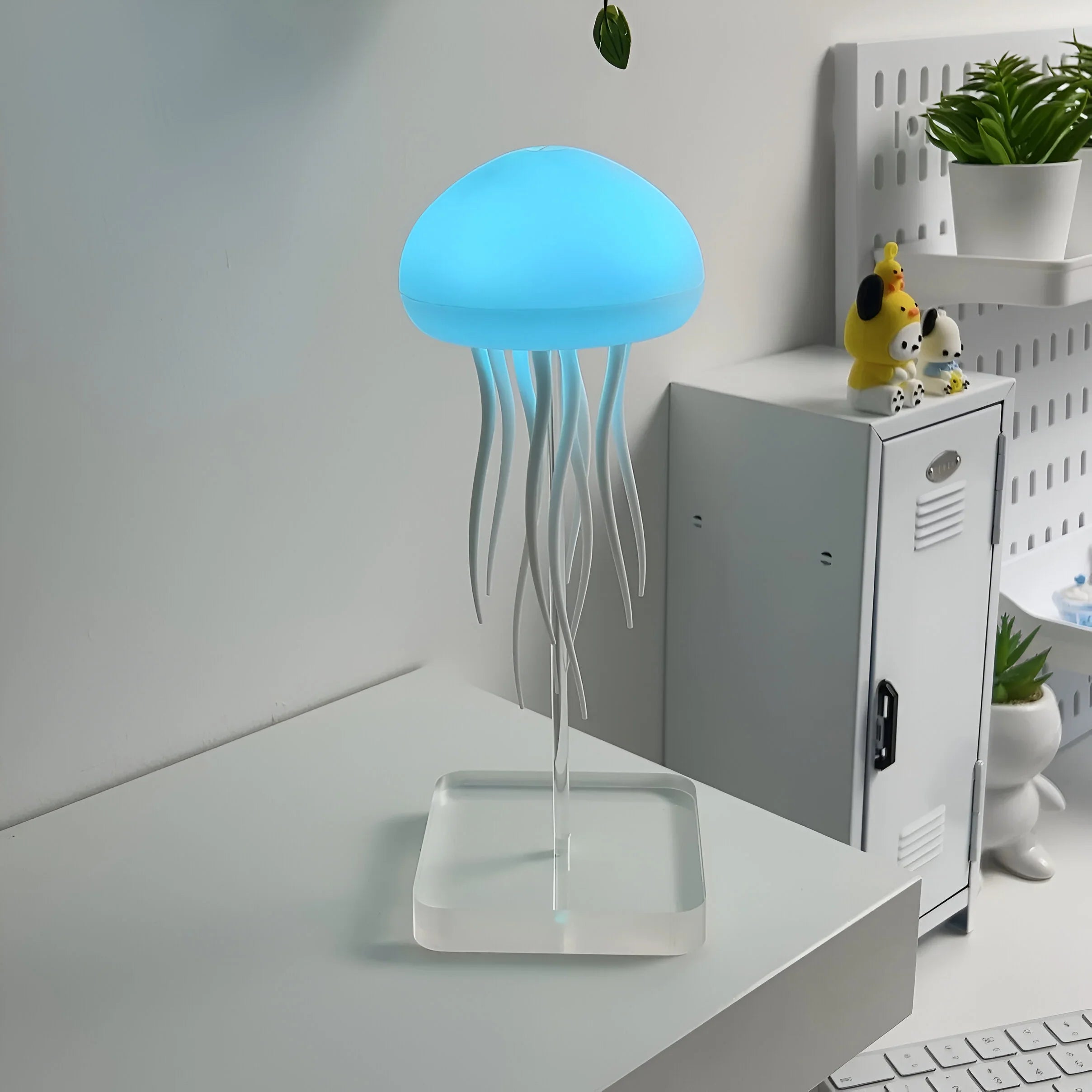 Quallen Lampe für Schlafzimmer | Tischlampe & Nachttischlampe | JellyTanz