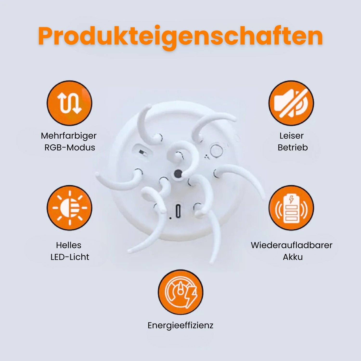 Quallen Lampe für Schlafzimmer | Tischlampe & Nachttischlampe | JellyTanz
