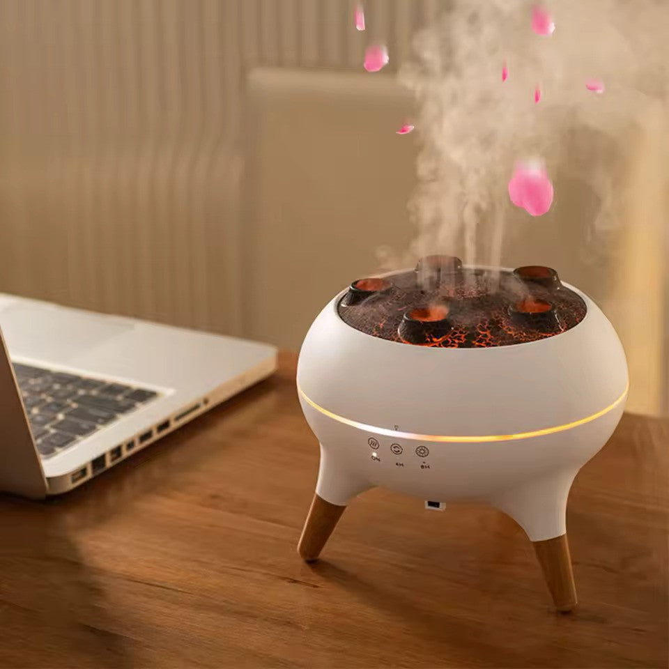 Luftbefeuchter & Diffuser | Aromadiffuser mit LED Licht & Timer | JellyTraum