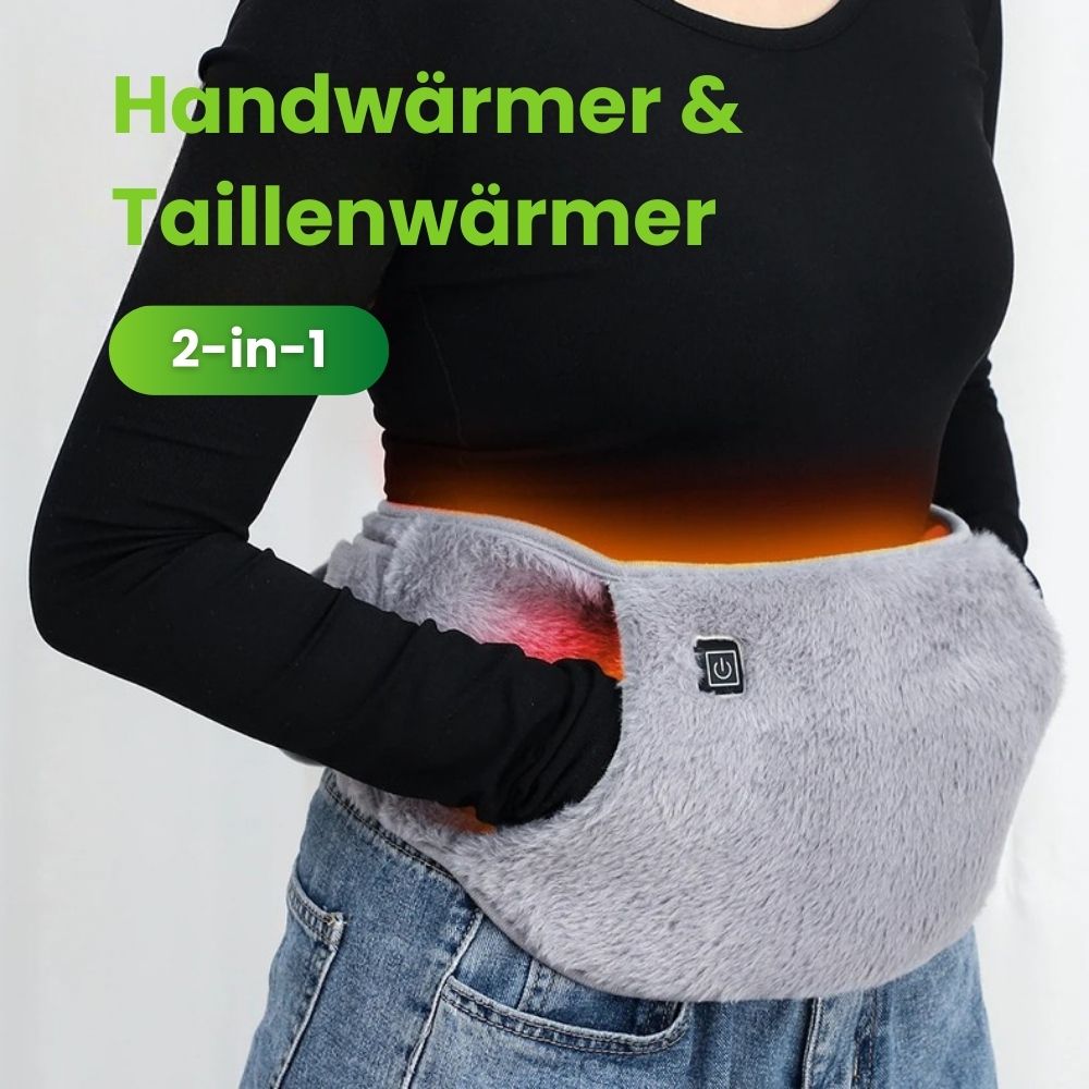 Handwärmer & Wärmegürtel | Taschenwärmer für Unterleib & Hände | KuschelGurt