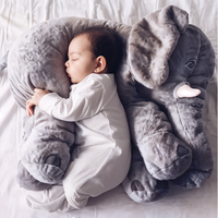 Kuscheltier für Kinder und Babys | Elefant Plüschtier mit weichem Stoff | MiniElefant