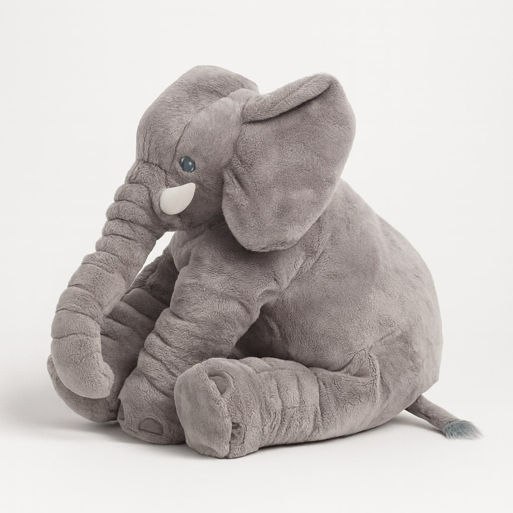 Kuscheltier für Kinder und Babys | Elefant Plüschtier mit weichem Stoff | MiniElefant