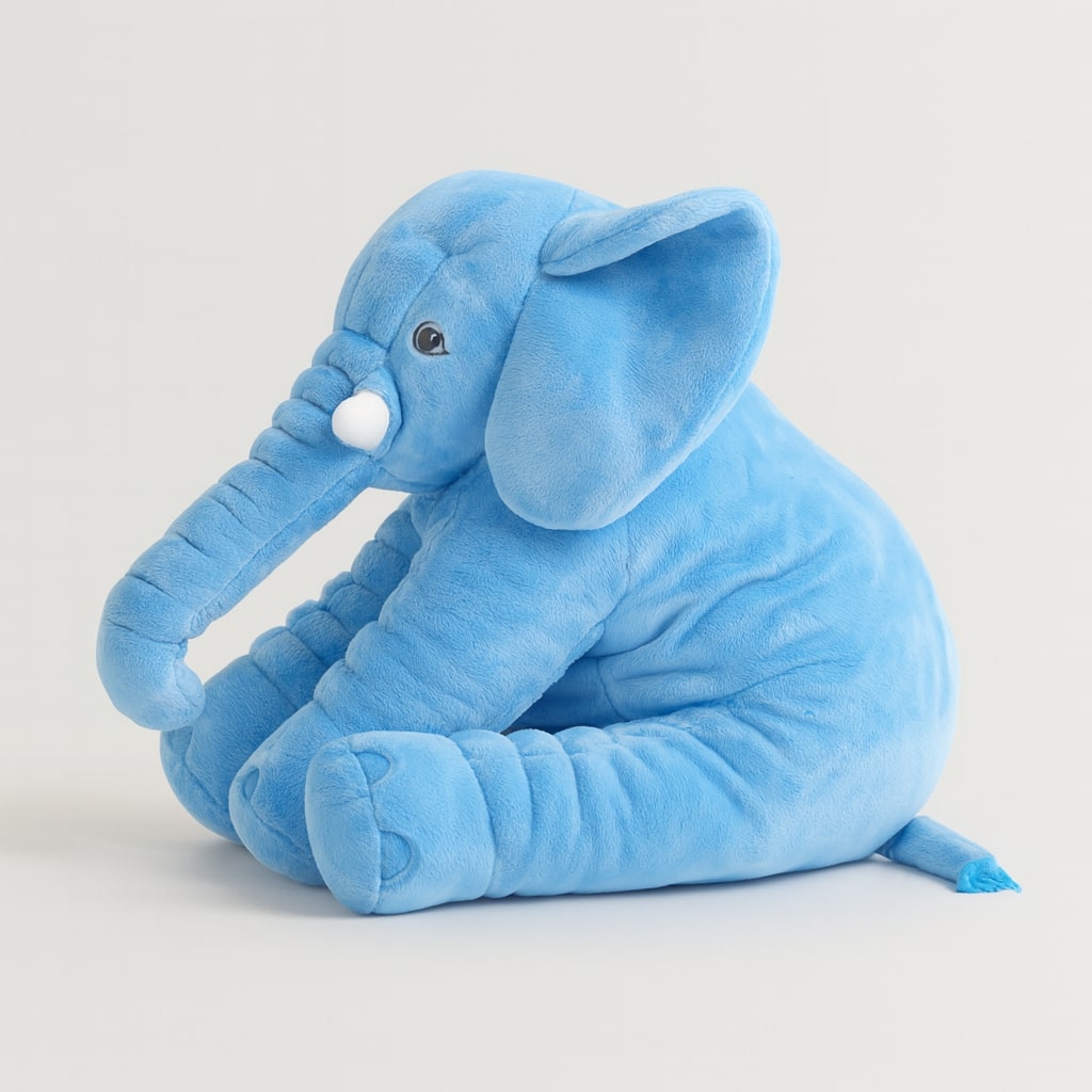 Kuscheltier für Kinder und Babys | Elefant Plüschtier mit weichem Stoff | MiniElefant