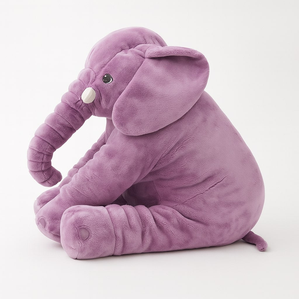 Kuscheltier für Kinder und Babys | Elefant Plüschtier mit weichem Stoff | MiniElefant