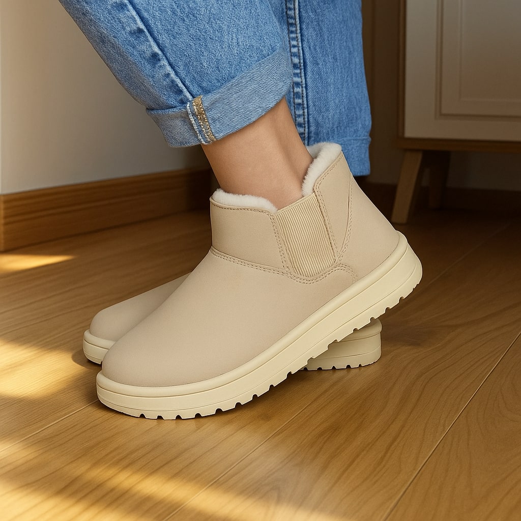 Winterboots Damen | Winterstiefel Damen Gefüttert | KuschelTritt
