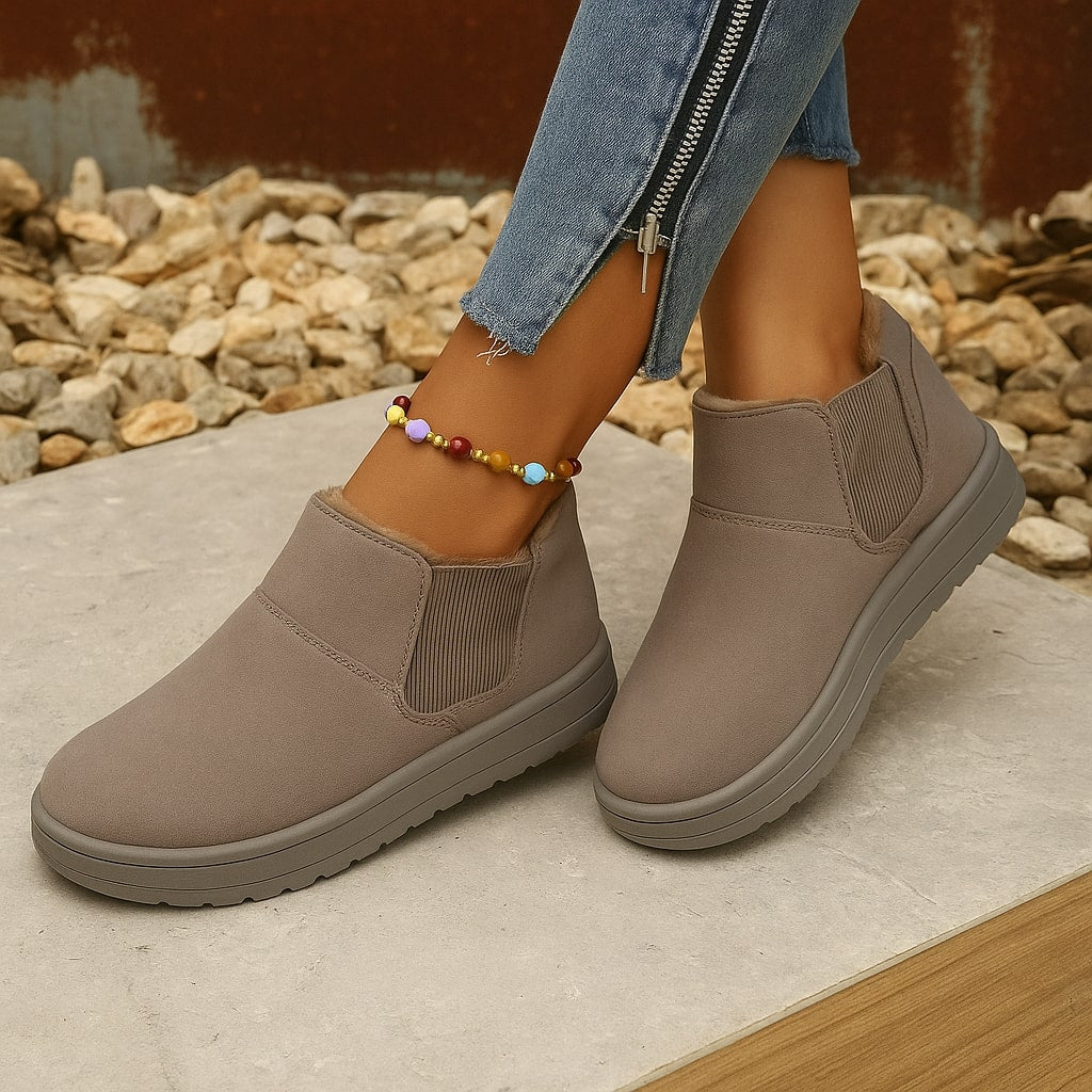 Winterboots Damen | Winterstiefel Damen Gefüttert | KuschelTritt
