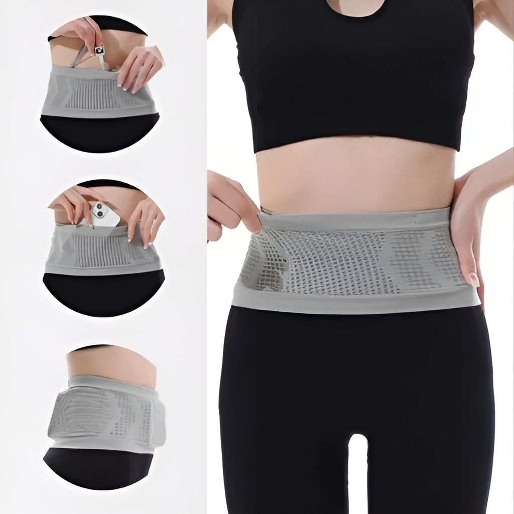 Laufgürtel mit Handytasche für Jogging und Training | Gürteltasche für Damen & Herren | BewegFlex