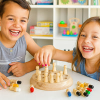 Gedächtnistraining Holzspielzeug für Kinder ab 3 Jahren | LernFreund
