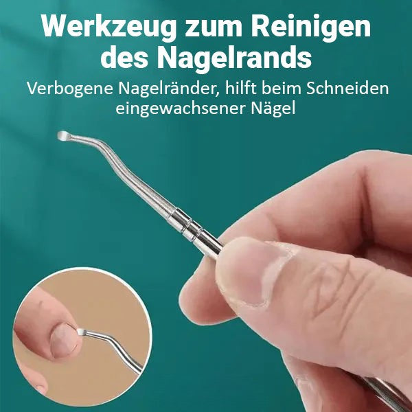 Nagelknipser | Pediküre Set | Nagelpflegeset & Fußnagelschere | NagelPedi