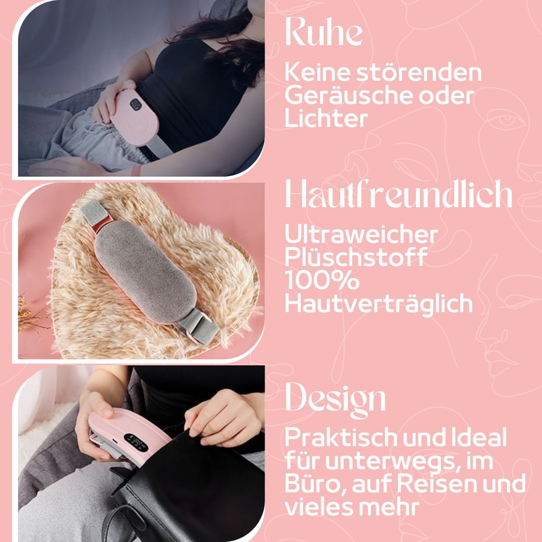 Wärmegürtel | Heizgürtel für Menstruationsbeschwerden | PeriodenFrei
