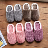 Hausschuhe Damen & Herren | Warme Slipper mit Futter | PlüschWalk