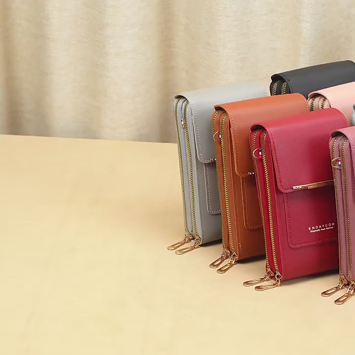 Crossbody Bag Damen | Handytasche Zum Umhängen Mit Geldbörse | ModePouch